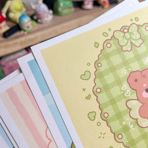 Bear Fairy Art Print