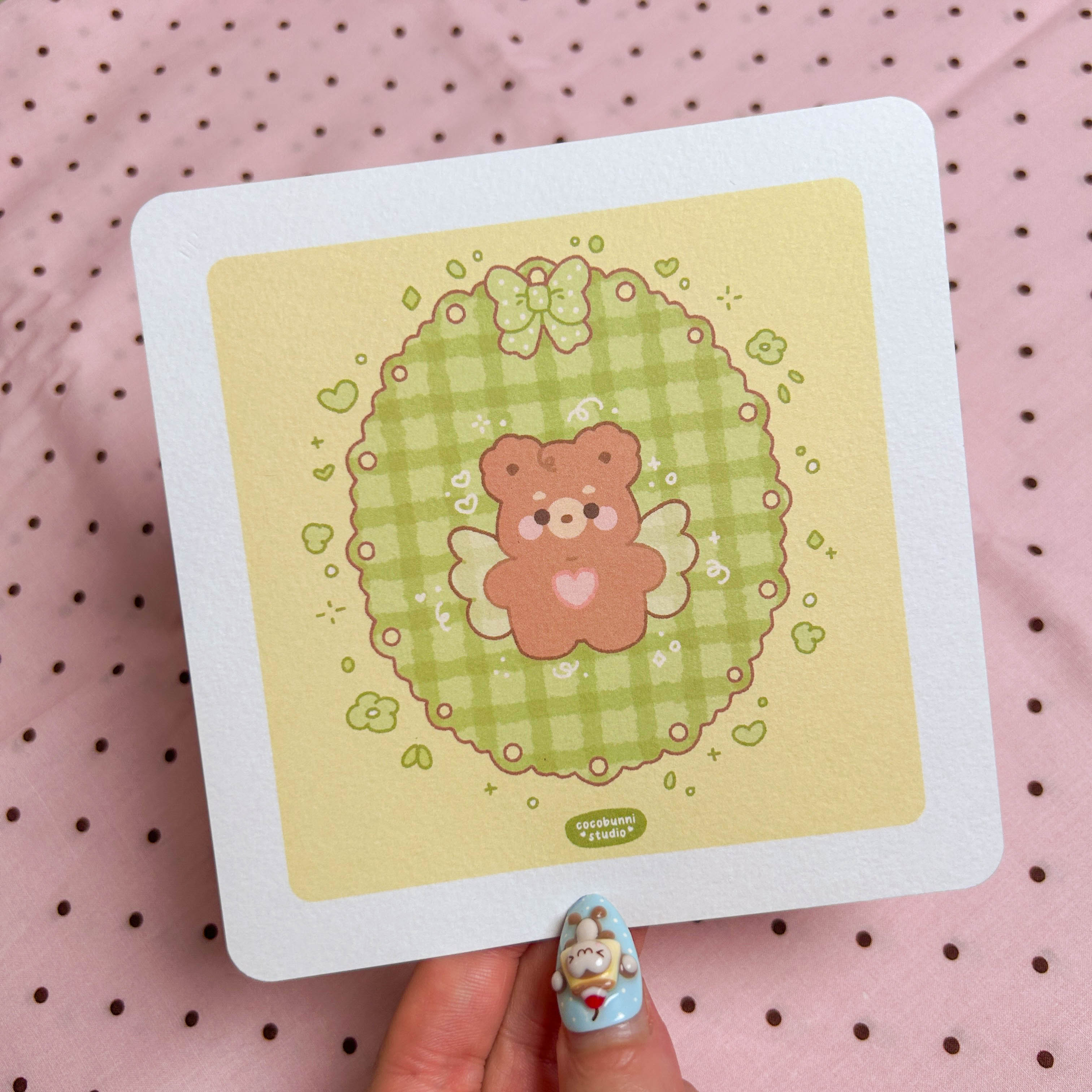 Bear Fairy Postcard