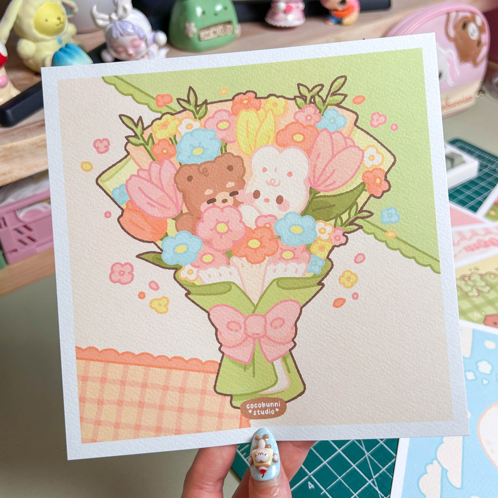 Bouquet Art Print