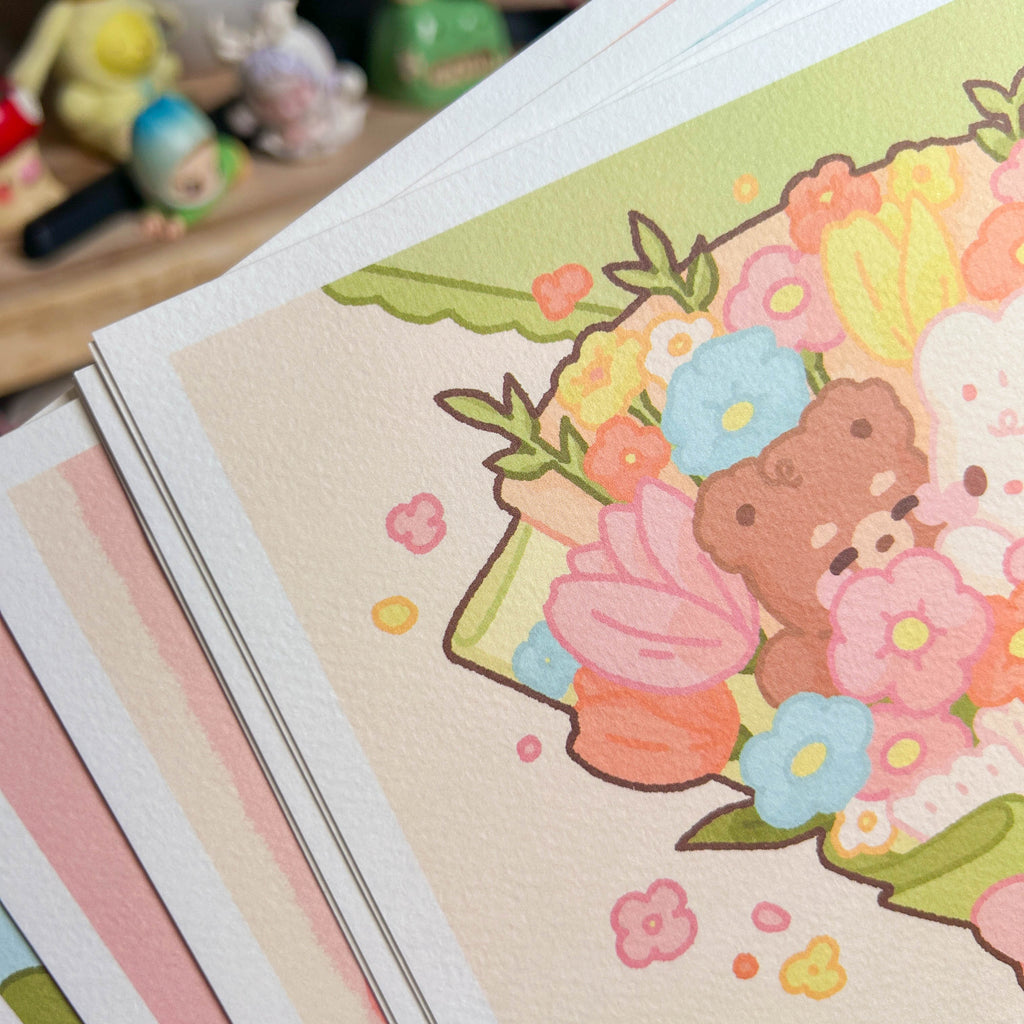 Bouquet Art Print