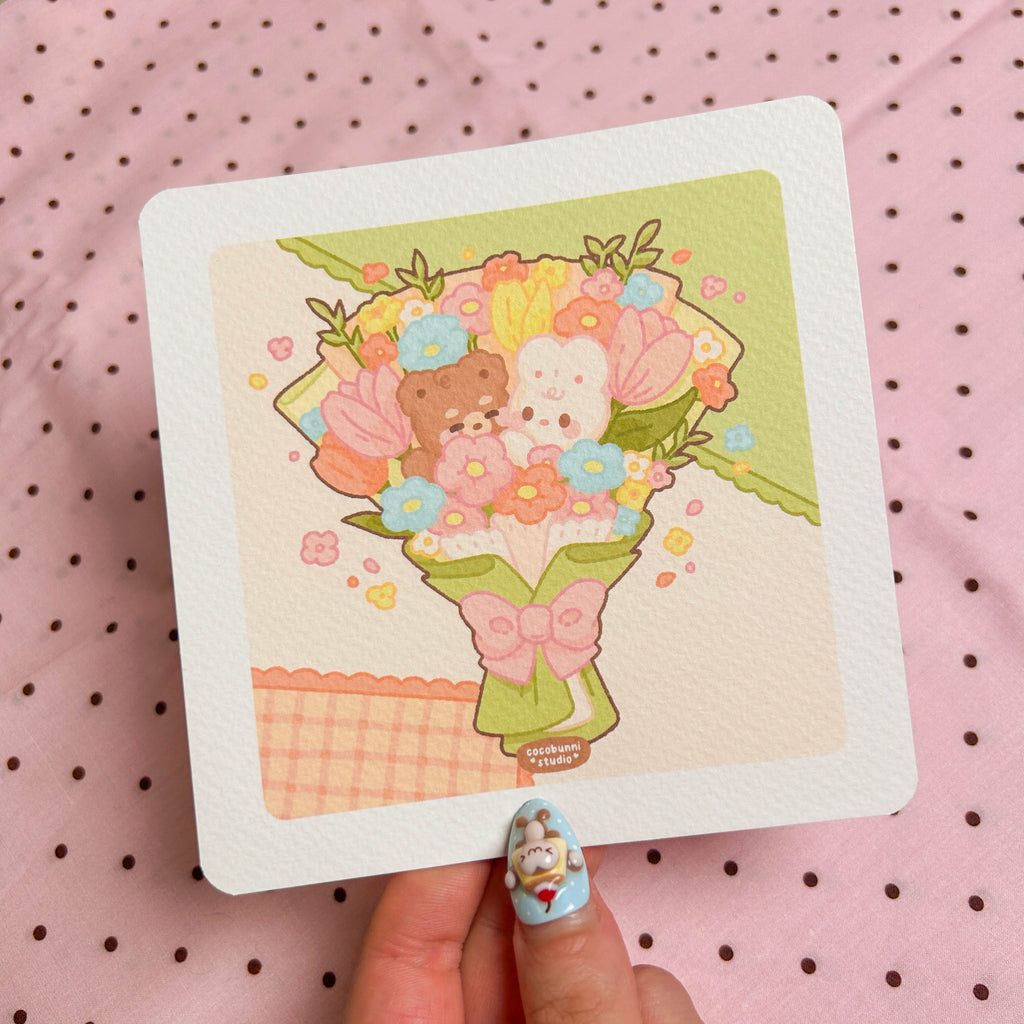 Bouquet Postcard