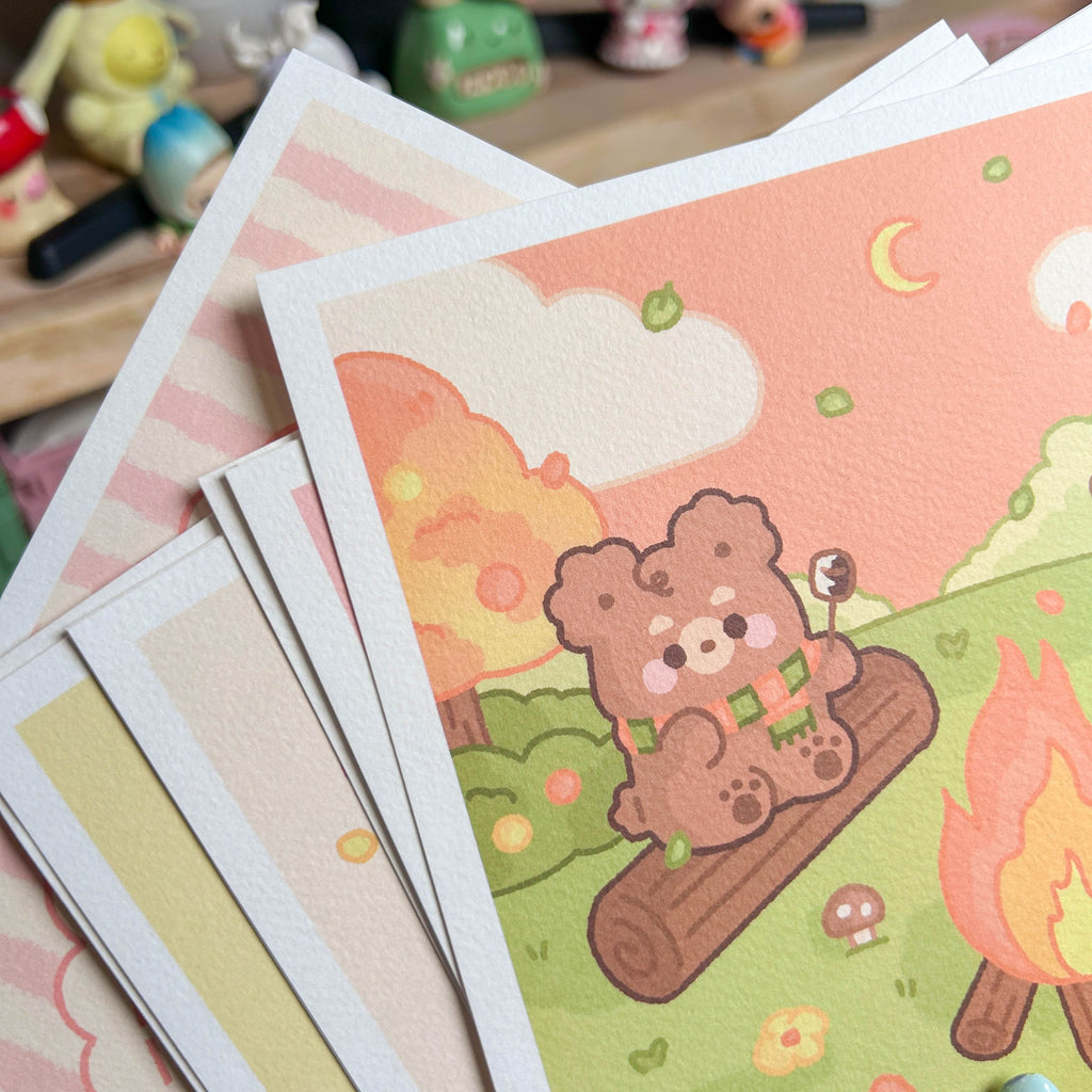 Campfire Art Print