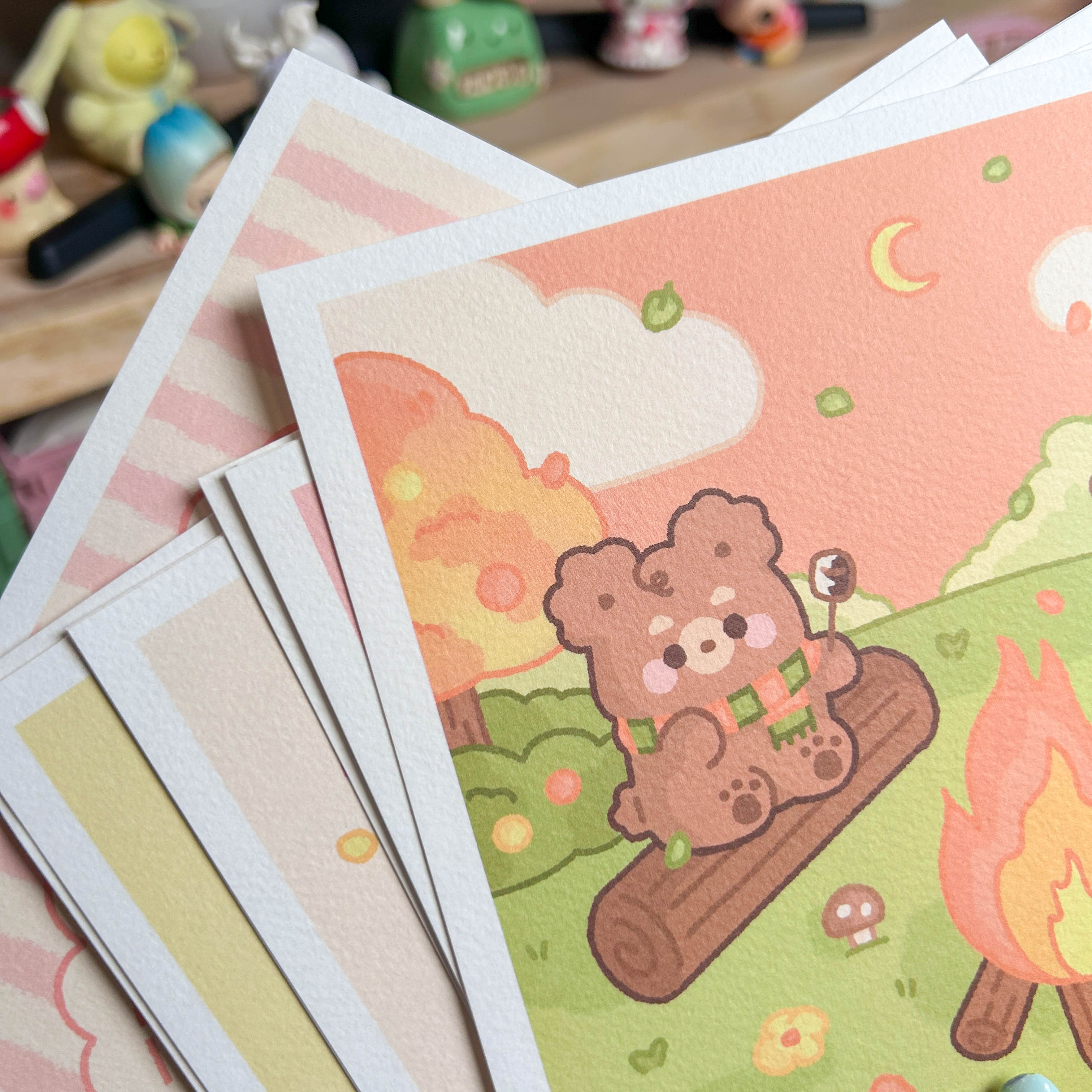 Campfire Art Print