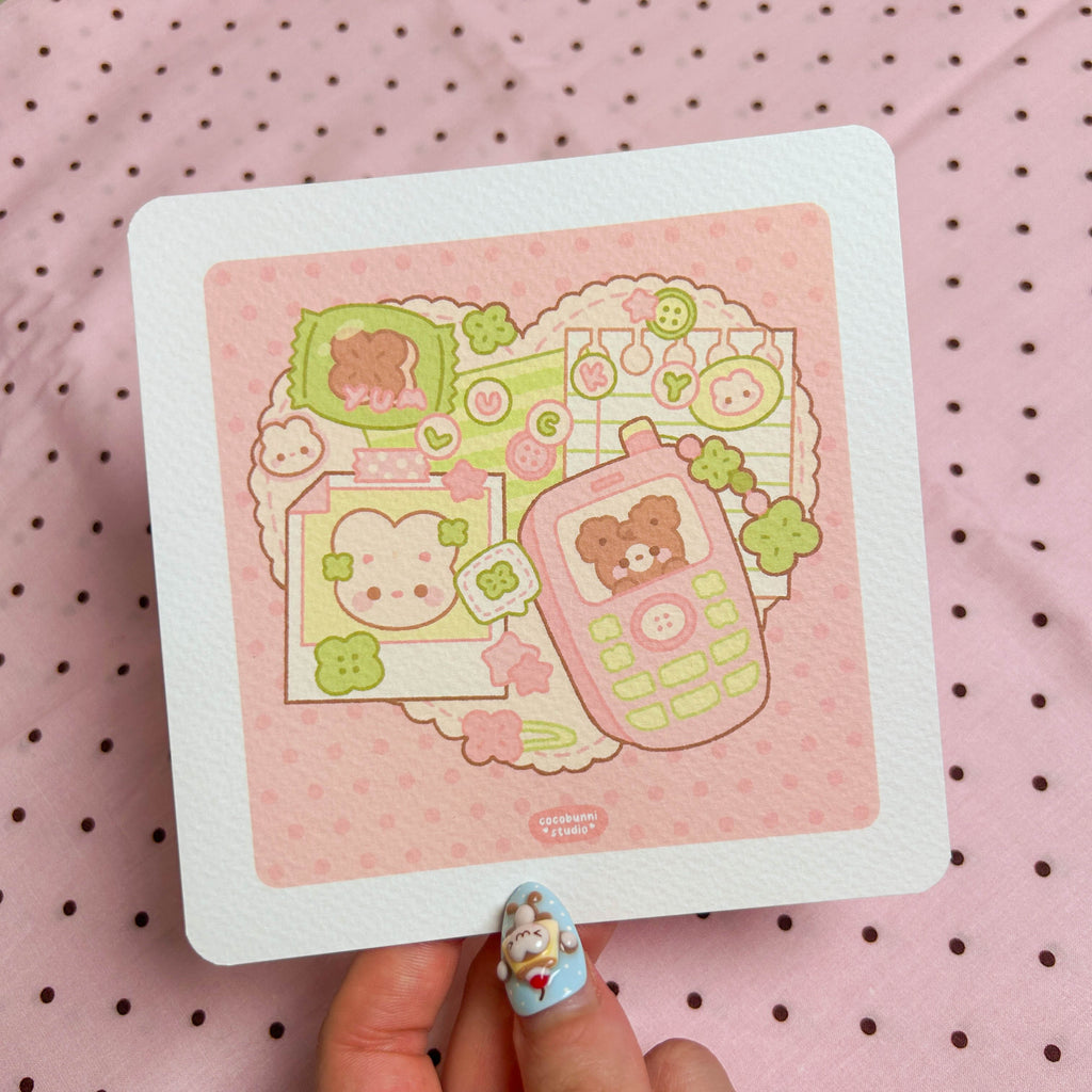 Clover Trinkets Postcard