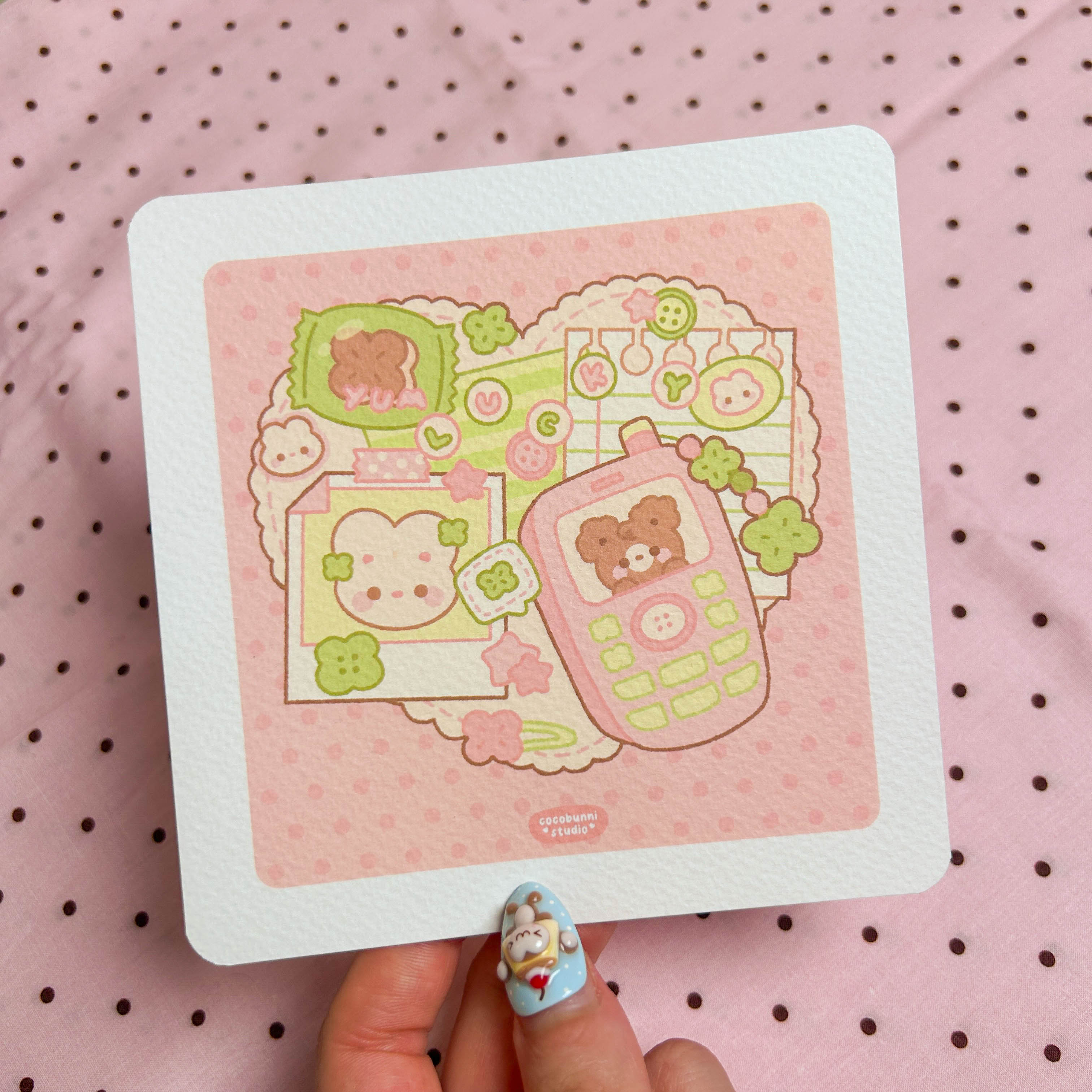 Clover Trinkets Postcard