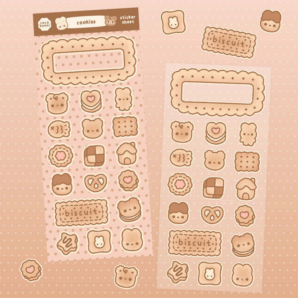 Cookies Sticker Sheet