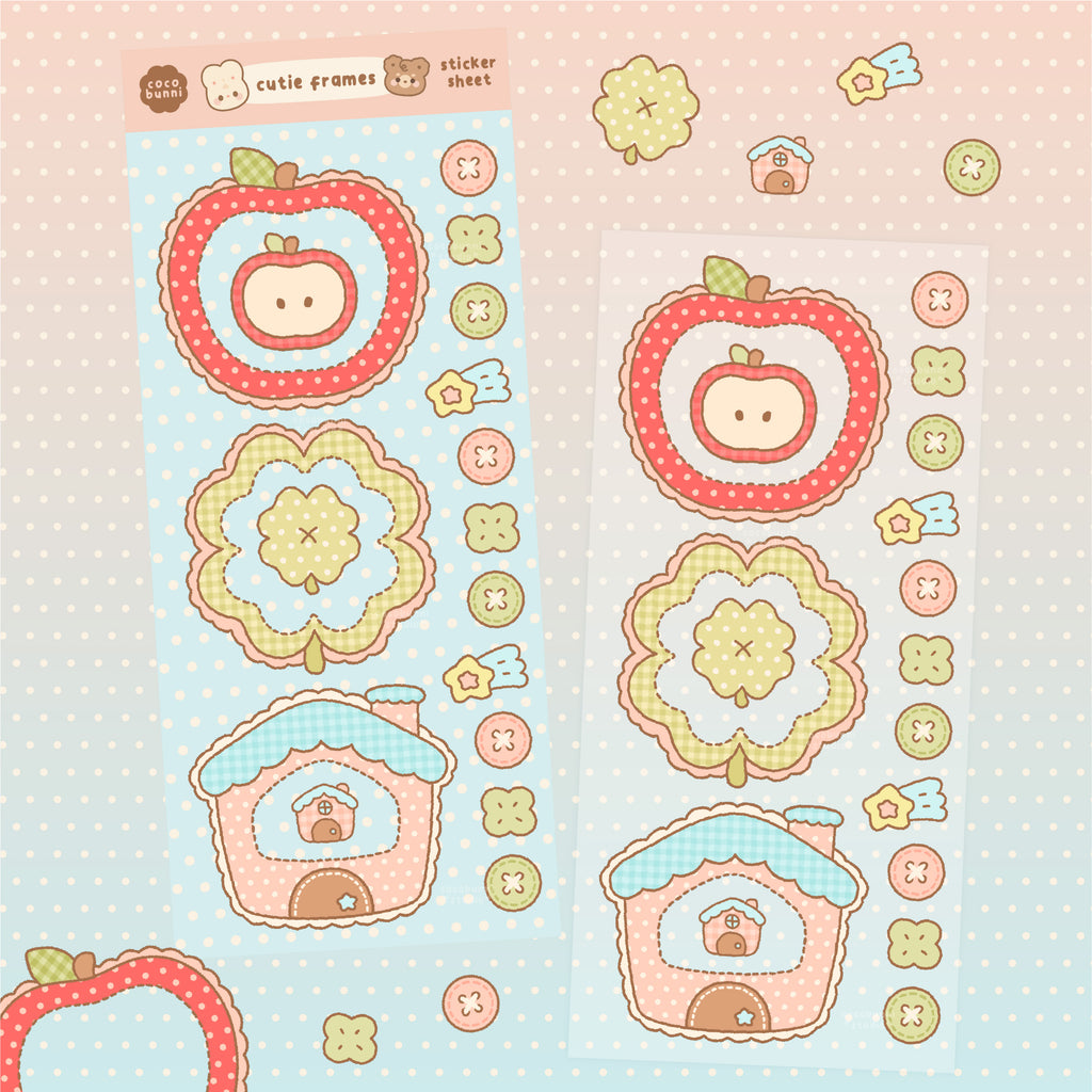 Cutie Frames Sticker Sheet