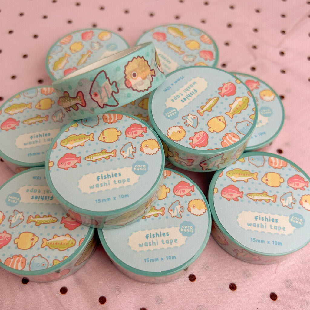 Fishies Washi Tape
