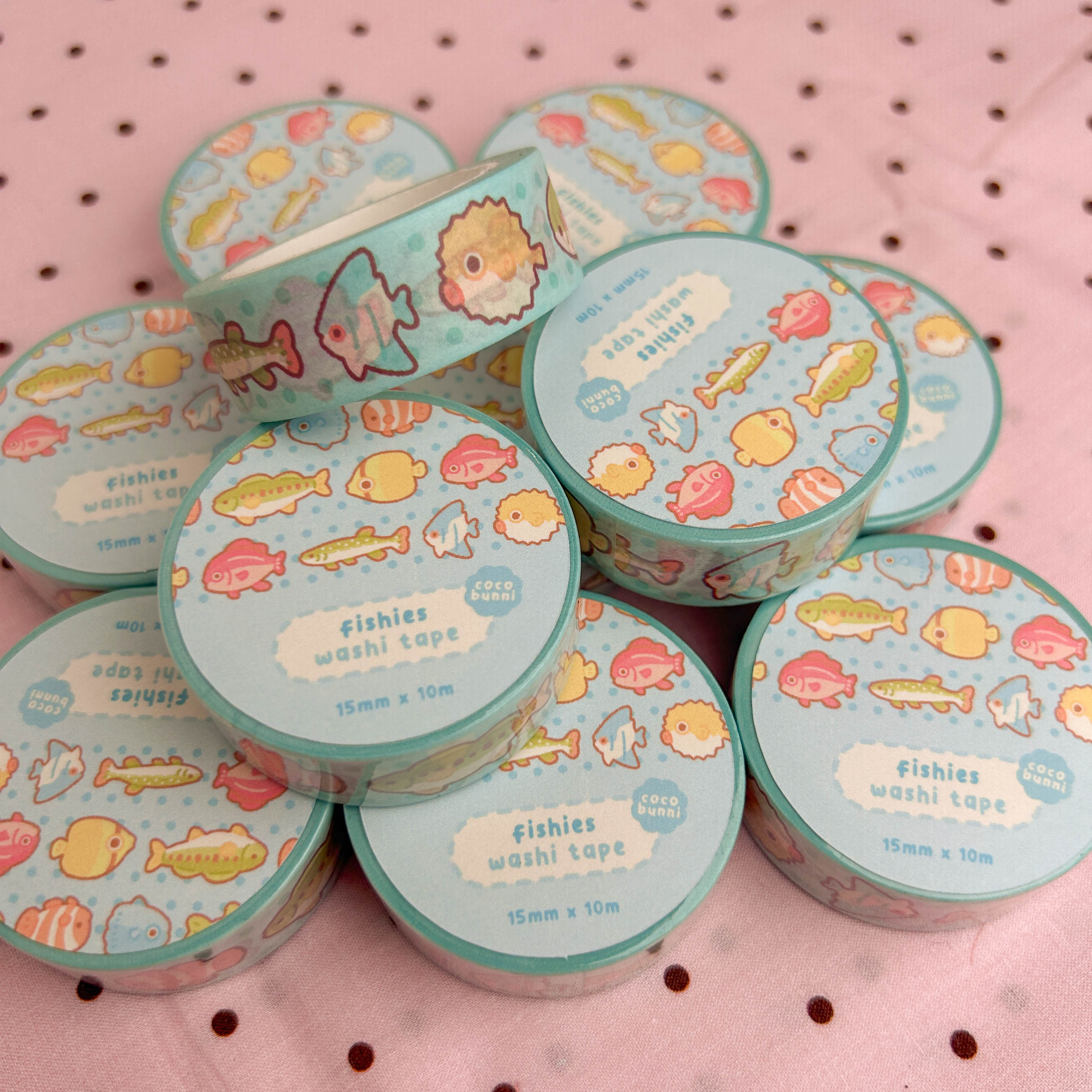 Fishies Washi Tape