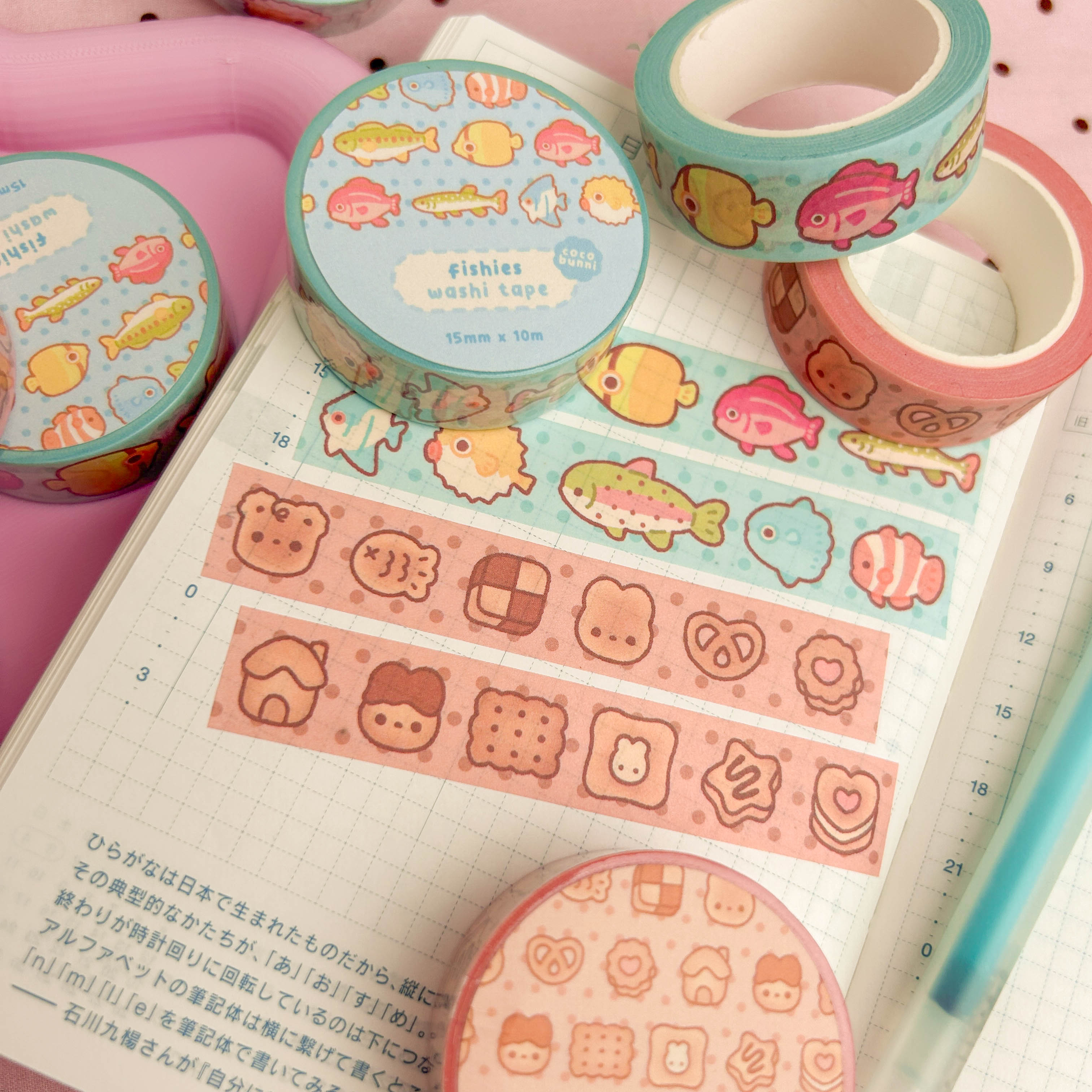 Fishies Washi Tape