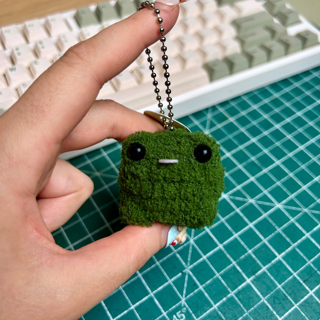Froggy Crochet Keychain