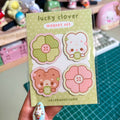 Lucky Clover Magnet Set