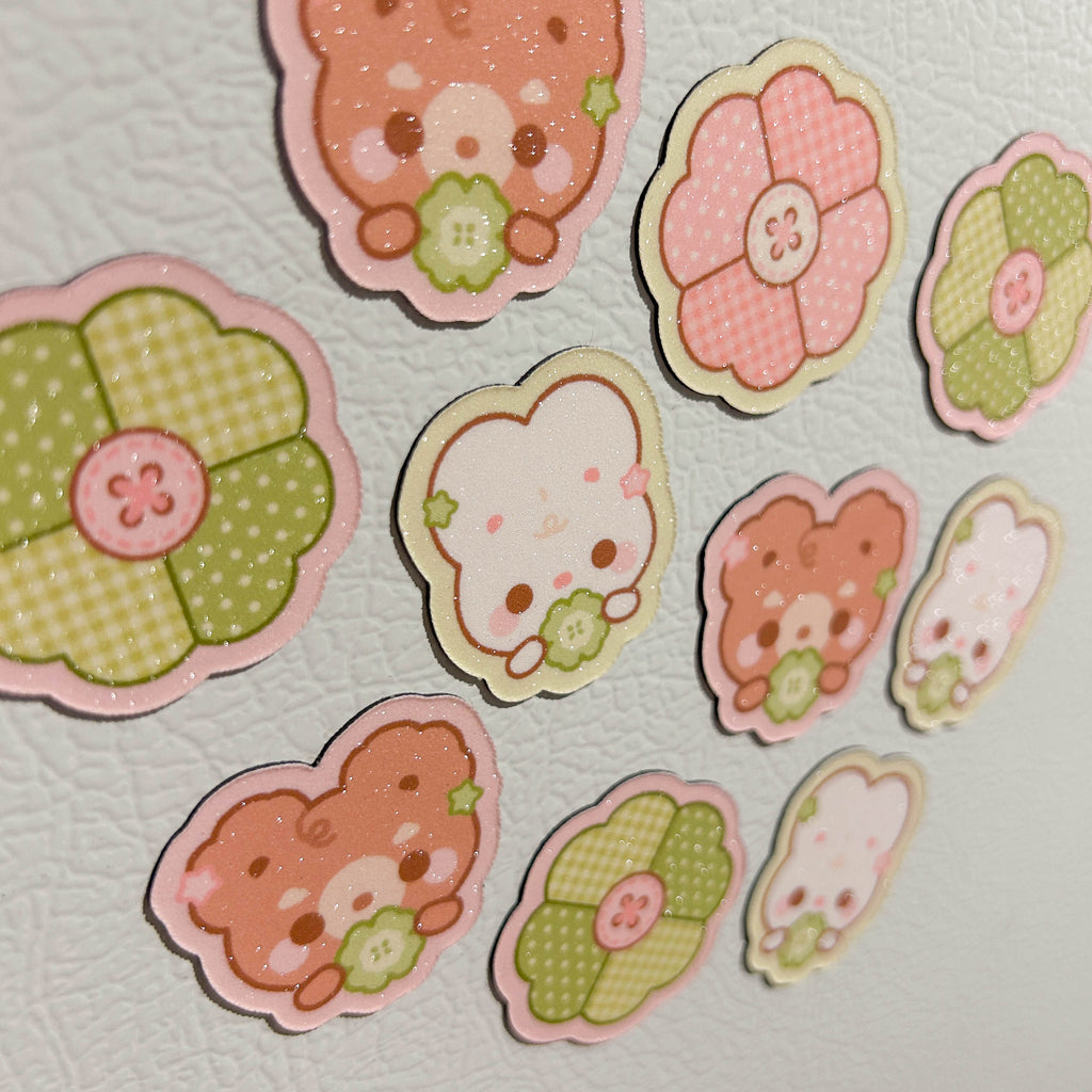 Lucky Clover Magnet Set