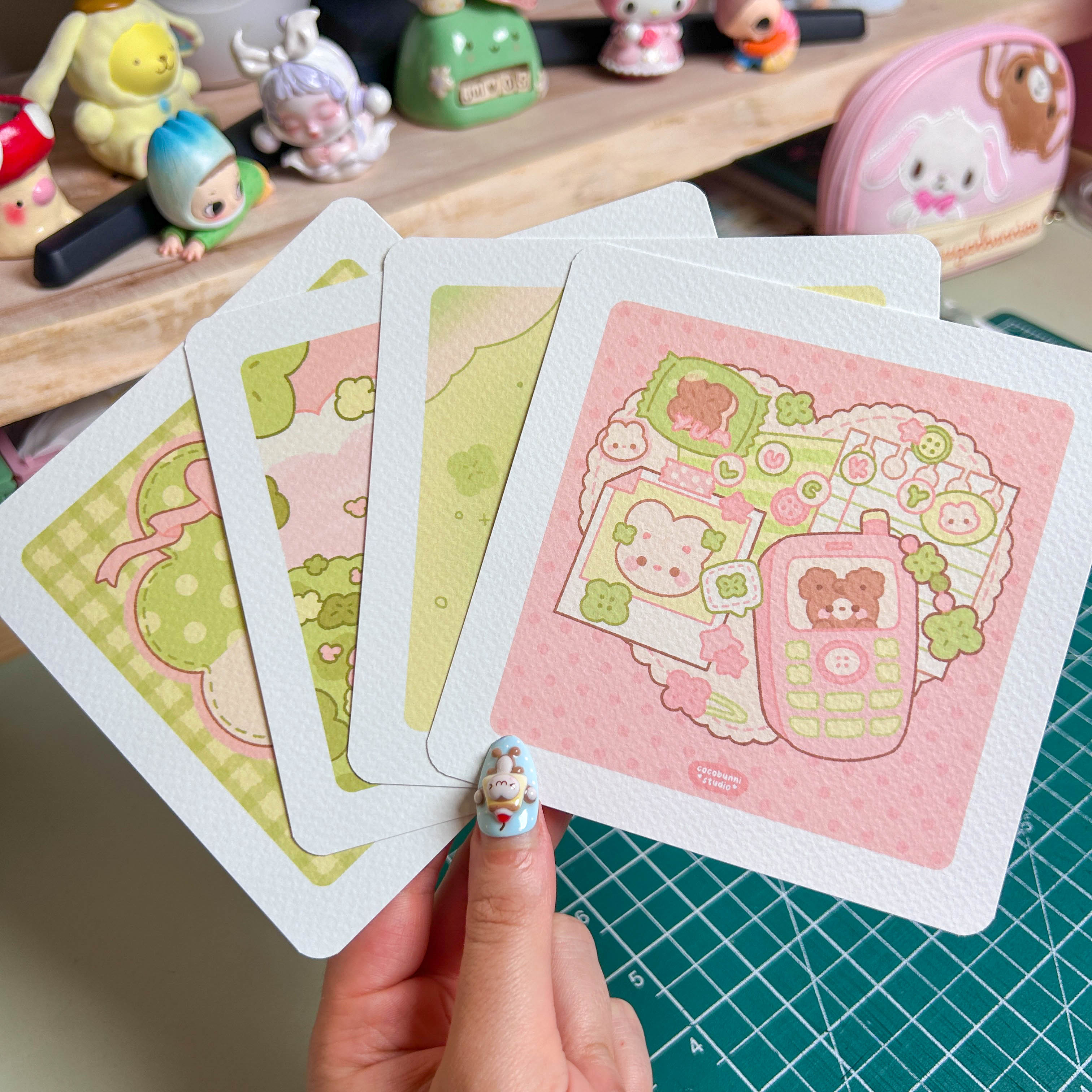 Lucky Clover Postcard Set