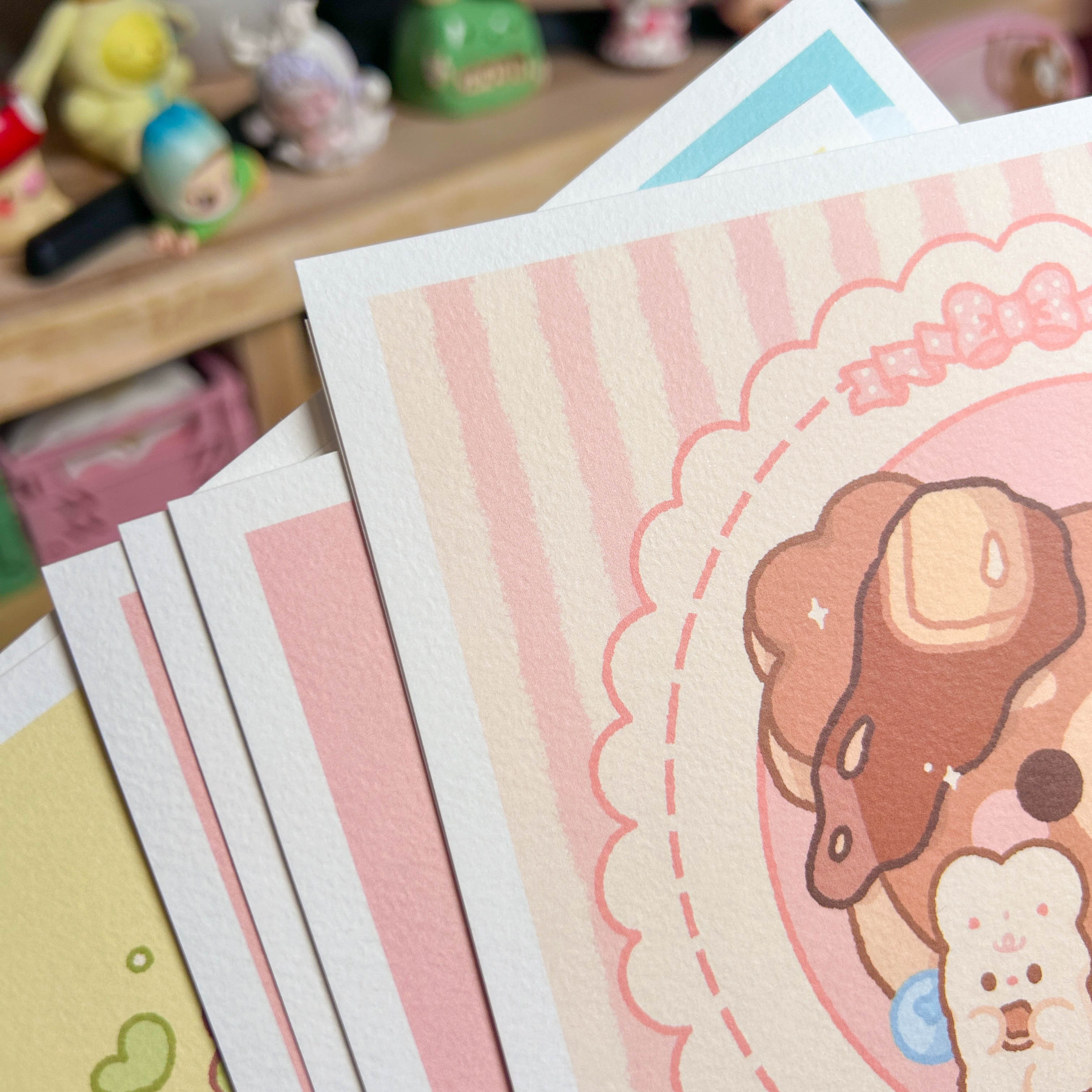 Pancake Bear Art Print