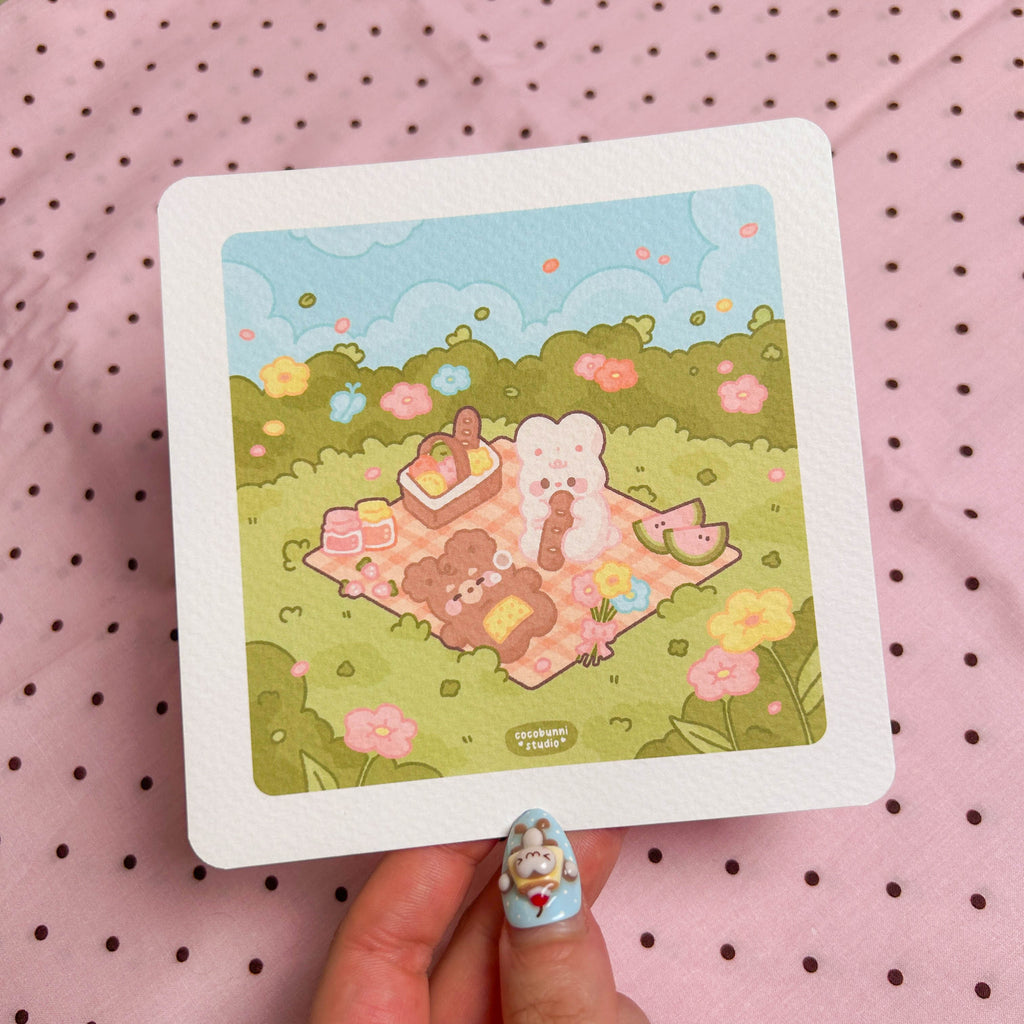 Picnic Postcard