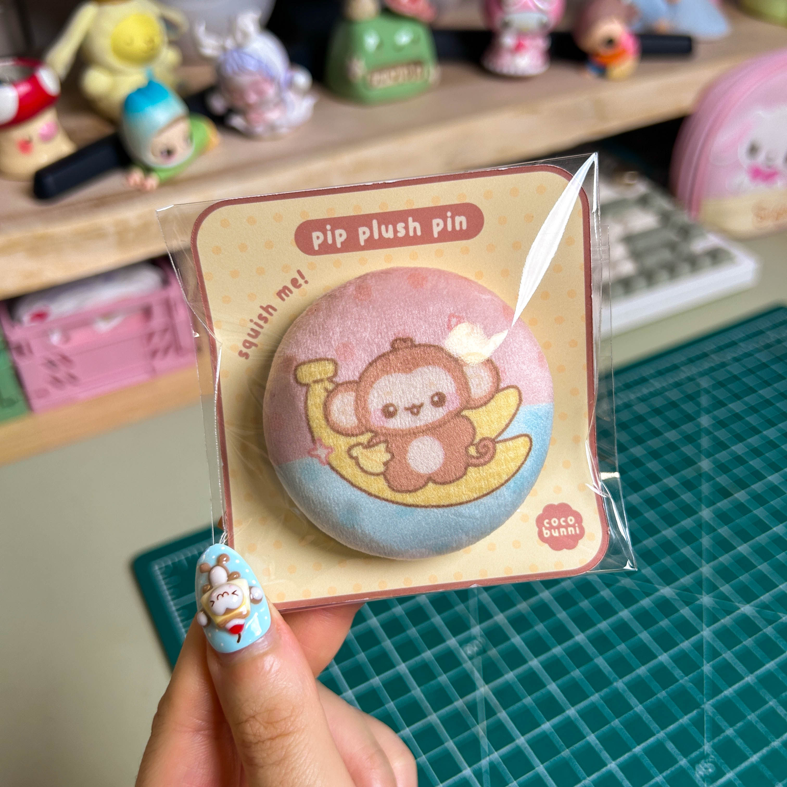 Pip Plush Pin