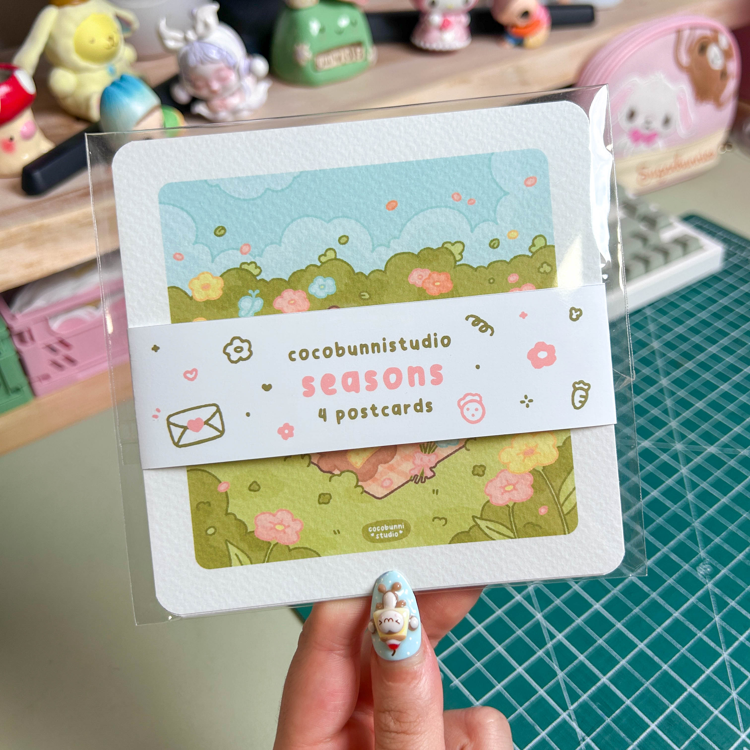 Seasons Postcard Set