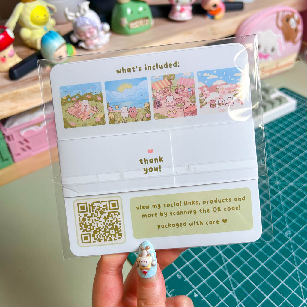 Seasons Postcard Set