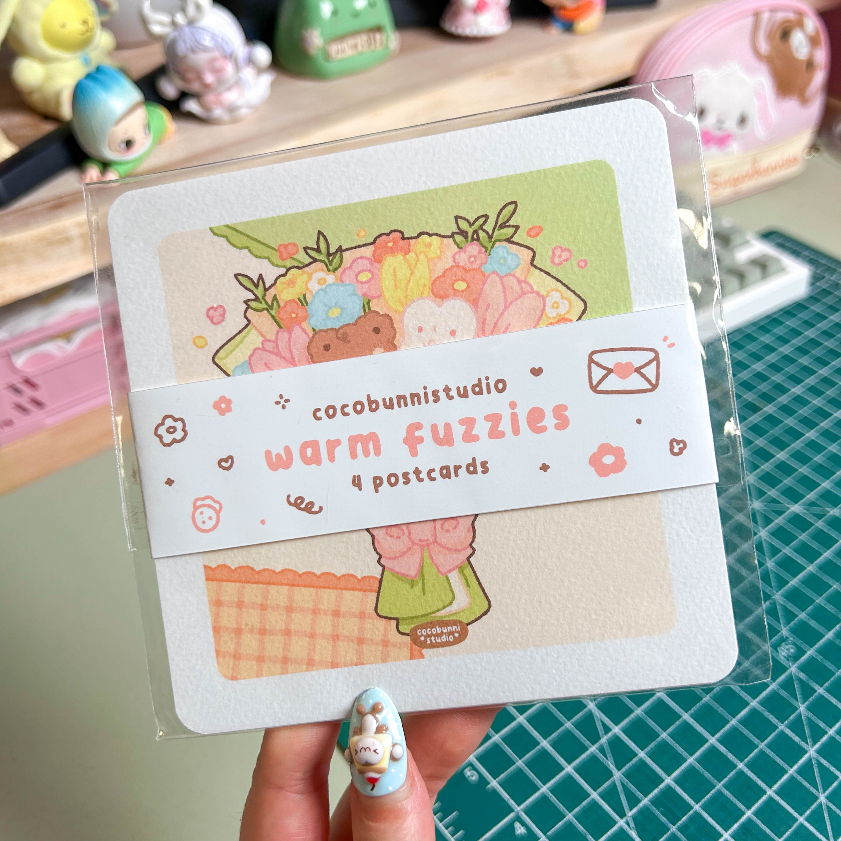 Warm Fuzzies Postcard Set