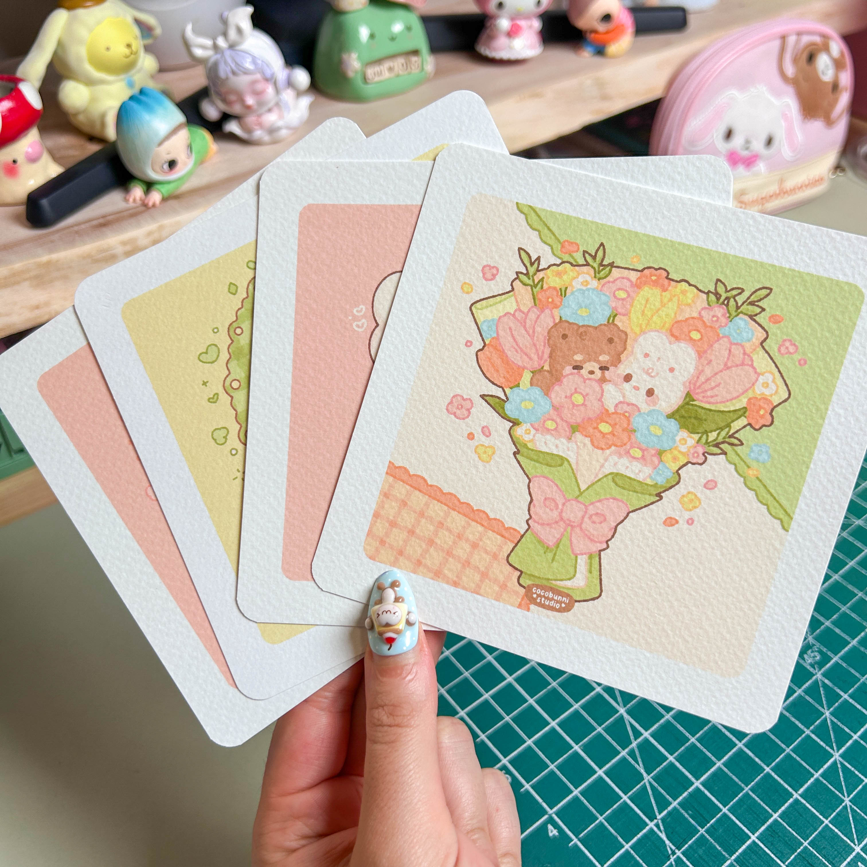 Warm Fuzzies Postcard Set