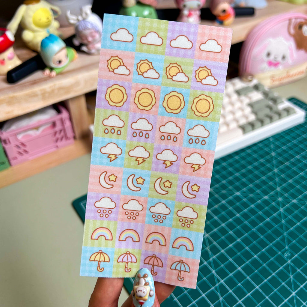 Weather Sticker Sheet