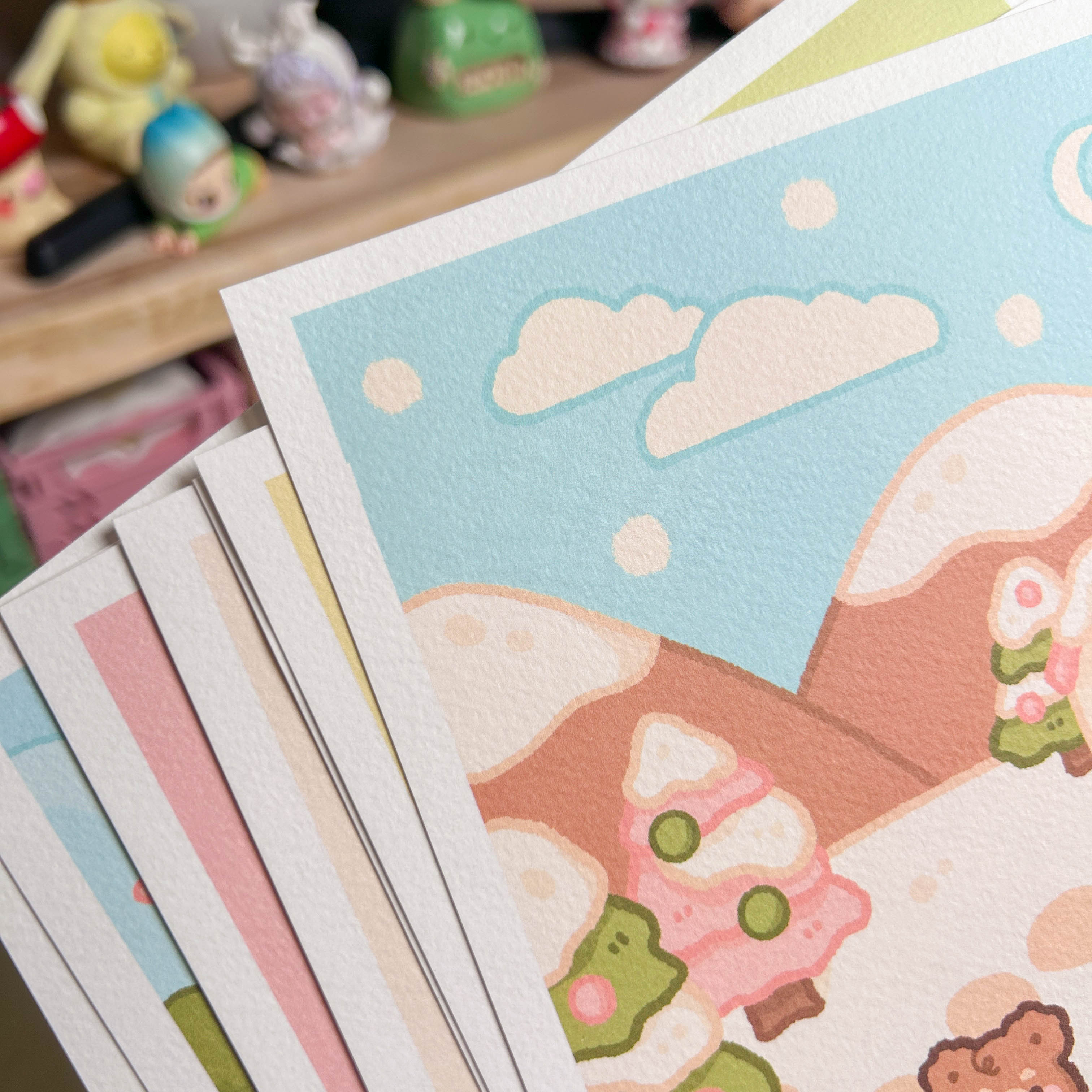Winter Day Art Print