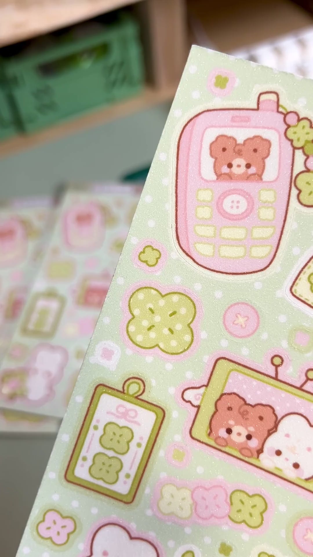Lucky Clover Sticker Sheet