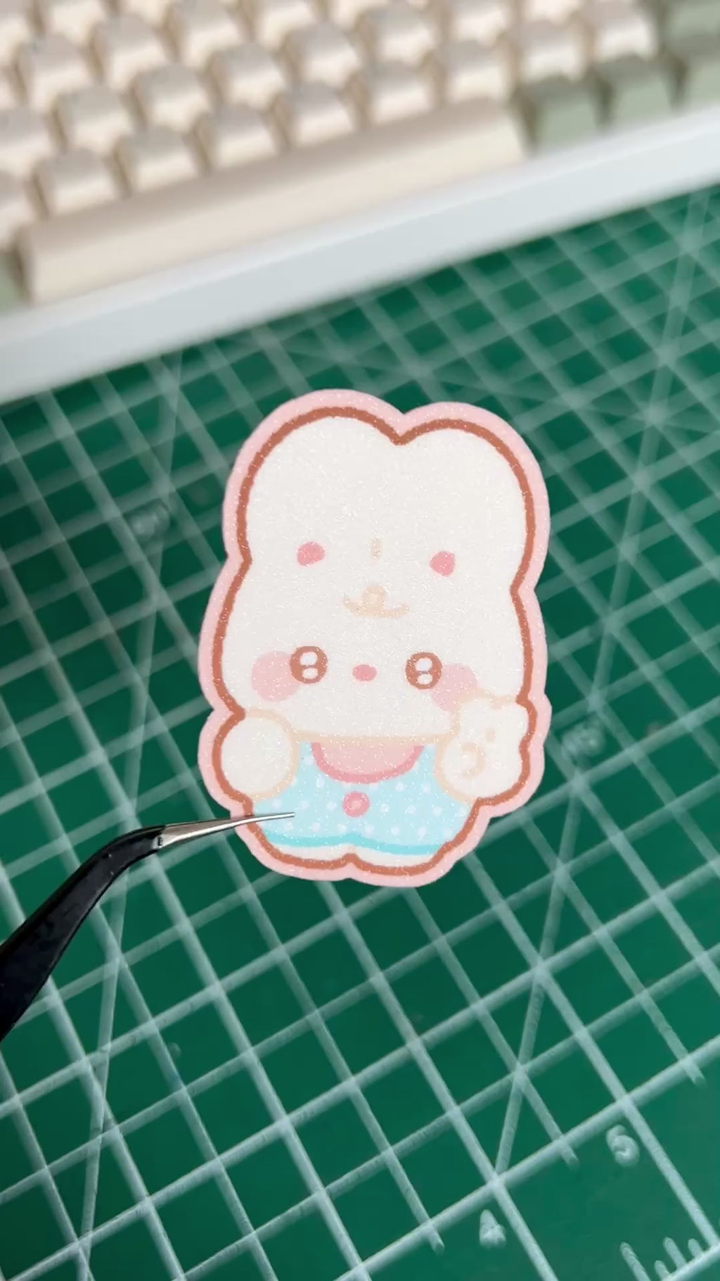 Baby Bun & Bear Sticker