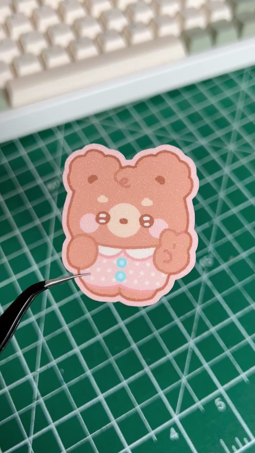 Baby Bun & Bear Sticker