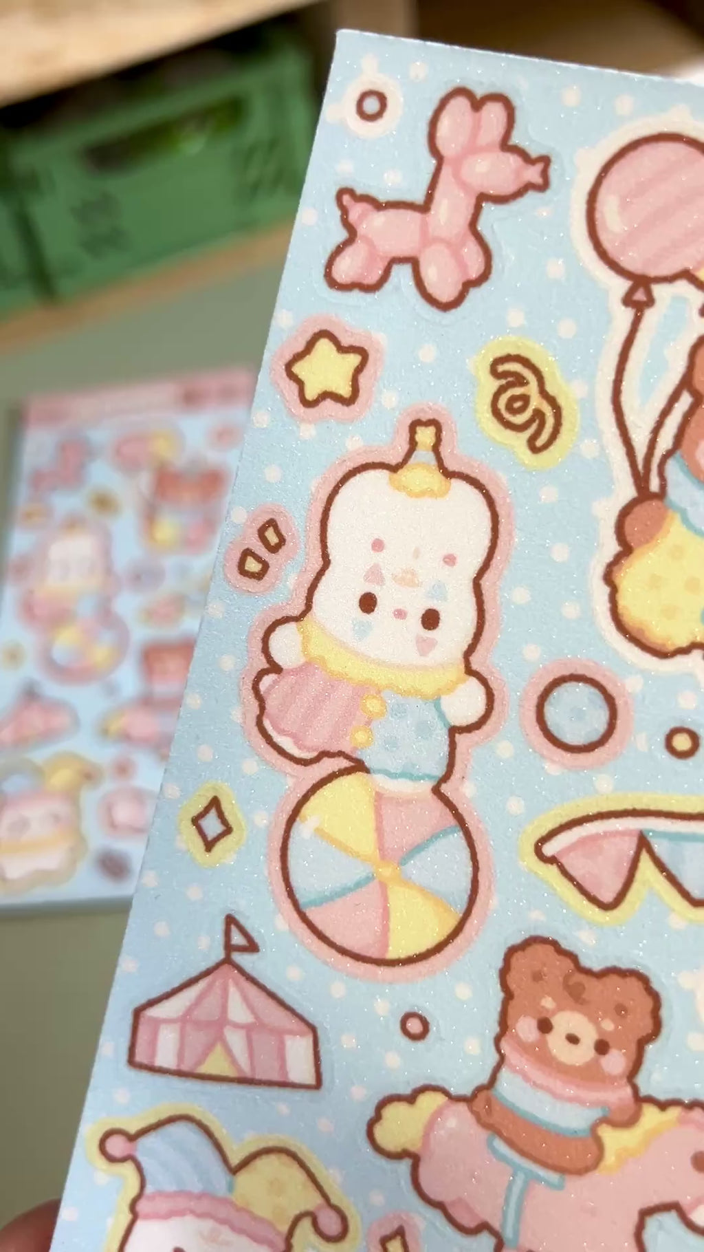 Carnival Day Sticker Sheet